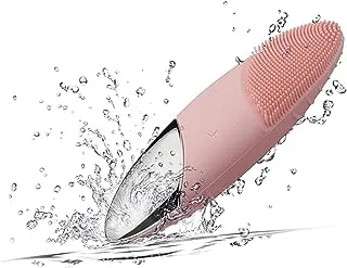 Joyzzz Facial Cleansing Brush, IPX7 Waterproof Silicon Face Scrub Brush with 5 Speed Modes, Usb Rechargeble Face/Eye Massager with 108 ℉ Heated, facial scrubber for Skin Exfoliation, Deep Cleansing