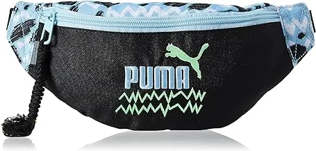 PUMA PUMA Kids Boys Waist Bags PUMA Black-Sky Blue-AOP Size X