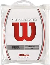 Wilson Unisex- Adult's Pro Perforated Tennis Racket Overgrip Pro Perforated