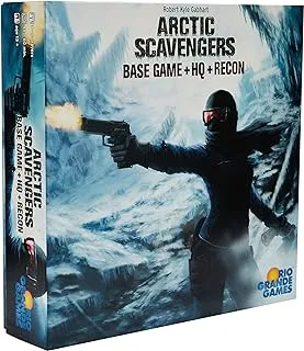 Rio Grande Games Arctic Scavengers: Base Game+HQ+Recon Blue One Size RIO515