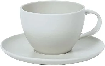 BARALEE LIGHT GREY COUPE SAUCER 12.5 CM (4 7/8