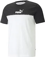 PUMA mens ESS Block x Tape T-shirts & Polos