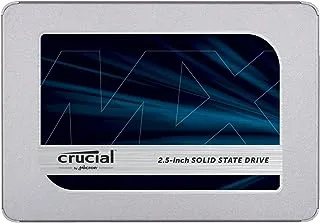 كروكيال MX500 2 تيرابايت 3D NAND SATA 2.5 بوصة SSD داخلي، حتى 560 ميجابايت/ثانية - CT2000MX500SSD1