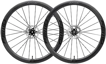 FFWD 8717565655287 FCC Carbon Raw Wheel Set with DT180 EXP Hub, SHIM 11SP, 44 mm Height, Matte Black