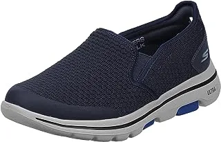 حذاء GOwalk 5 للرجال من Skechers - حذاء رياضي غير رسمي قابل للتمدد سهل الارتداء سهل الارتداء حذاء رياضي للمشي