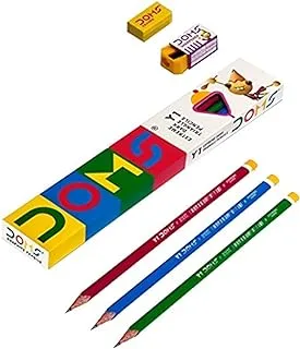 Doms 7151 Y1+ Super Dark Pencil 12-Pieces