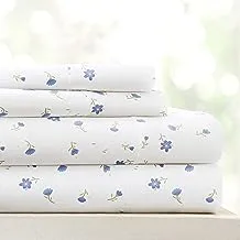 Linen Market 3 Piece Twin Bedding Sheet Set (Light Blue Floral) - Sleep Better Than Ever with These Ultra-Soft & Cooling Bed Sheets for Your Twin Size Bed - Deep Pocket Fits 16