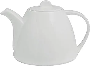 BARALEE SIMPLE PLUS WHITE COFFEE POT WITH LID, 091802A, 850 CC (28 3/4 OZ)