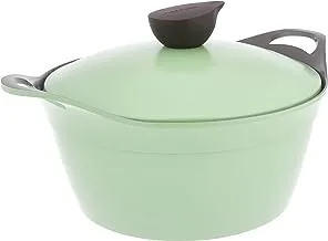 Neoflam Cooking Casserole with Lid, 26 cm Size, Green