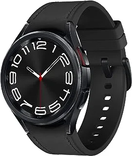 Samsung Galaxy Watch6 Classic Smartwatch, Health Monitoring, Fitness Tracker, Fast Charging Battery, Bluetooth, 43 mm, Black (KSA Version)