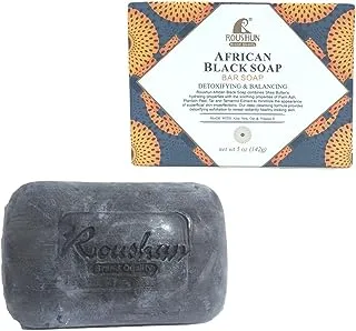 Roushun African Black Soap Bar 142 g