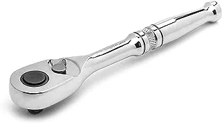 SATA 1/4-Inch Drive 72-Tooth Quick-Release Ratchet with a Teardrop Head, Polished Chrome Finish - ST11971U