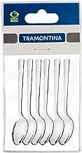 Tramontina Oslo 6 Pieces Stainless Steel Coffee Spoon Set with High Gloss Finish