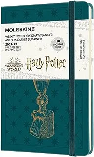 Moleskine Limited Edition Harry Potter 18 Month 2021-2022 Weekly Planner, Hard Cover, Pocket (3.5
