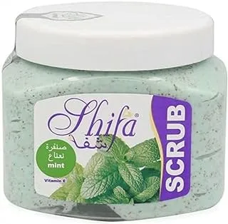 Shifa Scrub with Mint Vitamin E, 500ml