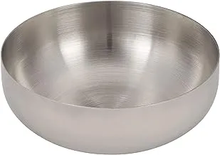 Royalford 12.5 CM Pearl Bowl- RF11548 Premium-Quality Stainless steel, Light-Weight and Food-Grade Bowl with Stylish Mirror Finish Perfect for Serving Soups, Salads, Snacks, Dips Silver
