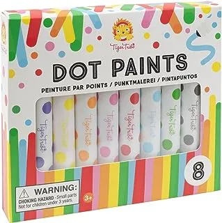 Tiger Tribe - Dot Paints (12 pcs) Colour Markers and Highlighters, Multicoloured (3770135)
