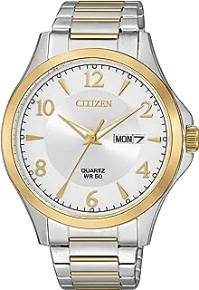 Citizen Quartz Mens Watch, Stainless Steel, Classic, Two-Tone (Model: BF2005-54A), Two-Tone