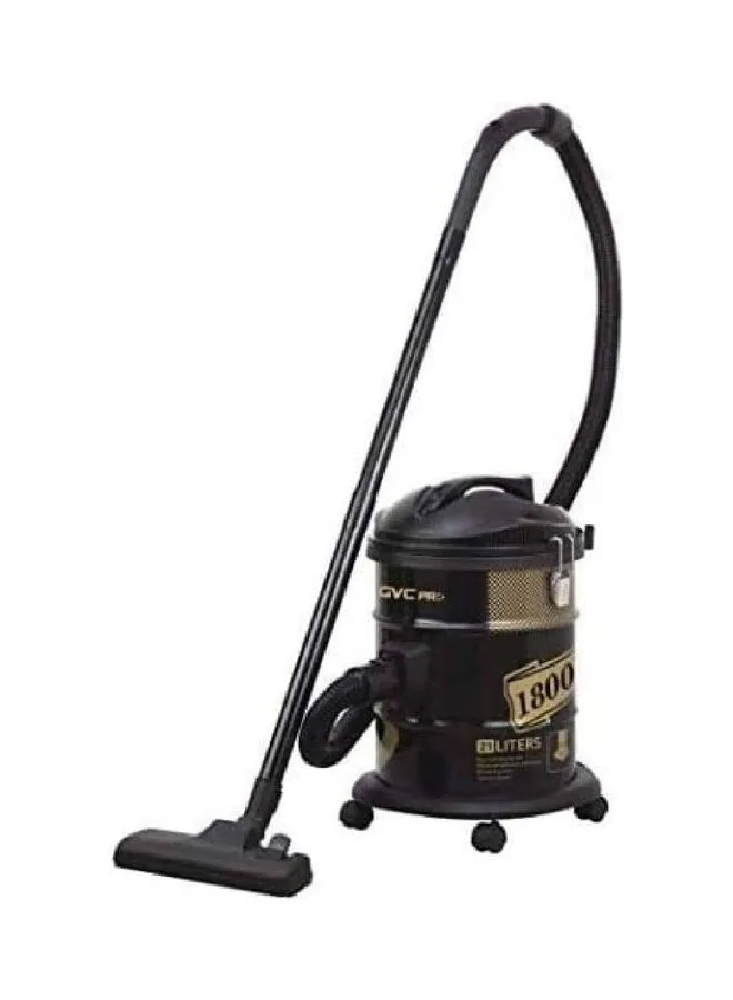 gvc pro Vacuum Cleaner 21 L 1800 W GVCV-1800 Black/Gold