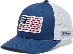 Columbia unisex Pfg Mesh™ Fish Flag Ball Cap fishing-hats