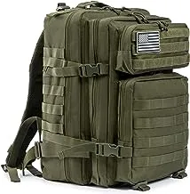 QT & QY 45L حقائب الظهر التكتيكية العسكرية رخوة الجيش حقيبة هجومية 3 أيام علة خارج حقيبة المشي لمسافات طويلة حقيبة الظهر