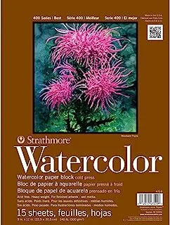 Strathmore 400 Series Watercolor Block, Cold Press, 9