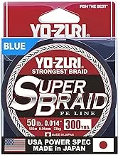 Yo-Zuri Superbraid Blue خيط صيد سوبيربريد 300 ياردة