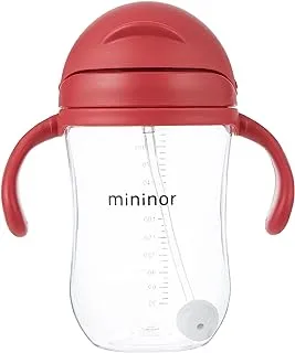 مينينور - زجاجة بمصاصة تريتان 330 مل راوند