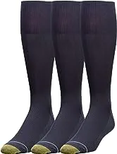 Gold Toe mens MetropolitanOver-The-Calf Dress Socks, 3-Pairs Metropolitanover-the-calf Dress Socks, 3-pairs (pack of 3)