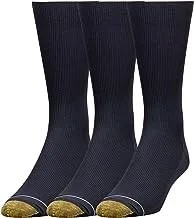 Gold Toe mens Metropolitan Dress Socks, 3 Pairs casual-socks (pack of 3)