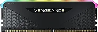 CORSAIR Vengeance RGB RS 16GB (1x16GB) DDR4 3200 (PC4-25600) C16 ذاكرة سطح المكتب