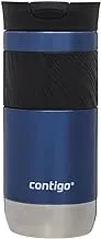 Contigo Byron 2.0 thermal mug, stainless steel insulated mug with Snapseal lock, coffee mug to go, 100% leak proof, dishwasher safe lid, BPA free, keeps drinks warm for up to 6 hours, 470 ml