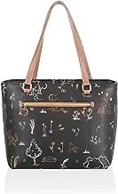 PICNIC TIME Disney Winnie the Pooh Uptown Cooler Tote Bag, Insulated Purse Lunch Bag for Her, Stylish Beach Bag Soft Cooler, (Black), 14.37 x 7.28 x 10.63