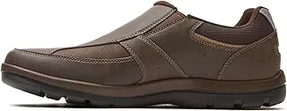 حذاء ROCKPORT الرجالي Get Your Kicks بدون رباط سهل الارتداء - أسود