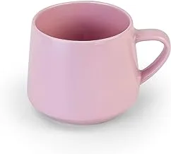 Shallow 320ml Porcelain Ceramic Tea Coffee Mug Tassen - stonewear Pink