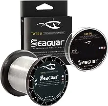 Seaguar Tatsu, Strong and Supple, Premium, 100% Fluorocarbon Performance Fishing Line, Virtually Invisible