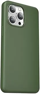 جراب MagSafe من Green Lion Series 7 مع شريط امتصاص مغناطيسي قوي لهاتف iPhone 14 Pro و Max ، أخضر