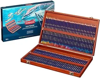 Inktense Pencils 72 Wooden Box