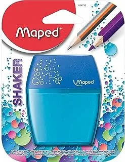 Maped Shaker 2 Hole Sharpener, Assorted Colors (634755)