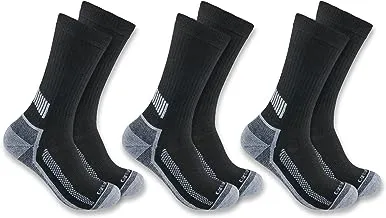 Carhartt Men's Force Midweight Sock 3 Pack Socks