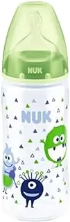 NUK First Choice+ Baby Feeding Bottle, 300 ml Capacity
