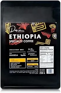 Roasted Specialty Coffee Beans- whole beans 250 G - Ethiopia