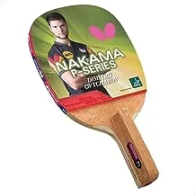 Butterfly Nakama Table Tennis Racket - Recommended for Beginner & Intermediate Level Players - Includes Two Free 40+ Balls - Approved by The International Table Tennnis Federation