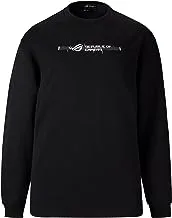 ASUS Men's Plus Size Crew Neck Long Sleeve Sweatshirt