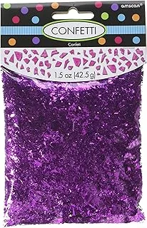 Amscan Pink Sparkle Foil Shred Confetti 1.5oz