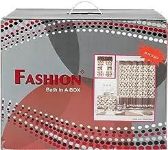 Fashion home Bath In a Box, 26 Pieces, Triangle Beige
