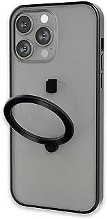 Levelo متوافق مع MagSafe Ringo جراب مسند متعدد الوظائف واقي / مقاوم للصدمات / حافظة كريستال / نحيف وخفيف الوزن متوافق مع iPhone 14 Pro 6.1 