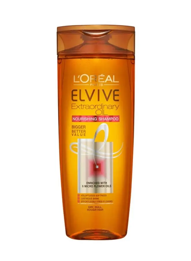 L'OREAL PARIS L'Oreal Paris Elvive Extraordinary Oil Shampoo For Normal To Dry Hair 600.0ml