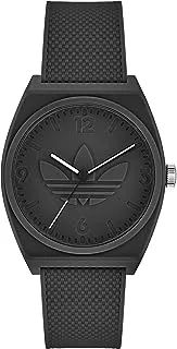 adidas Graphite Resin Strap Watch (Model: AOST220342I), Black