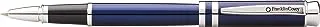 Franklin Covey Freemont Translucent Royal Blue Rollerball Pen